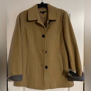 Preston & York Camel Wool Coat
